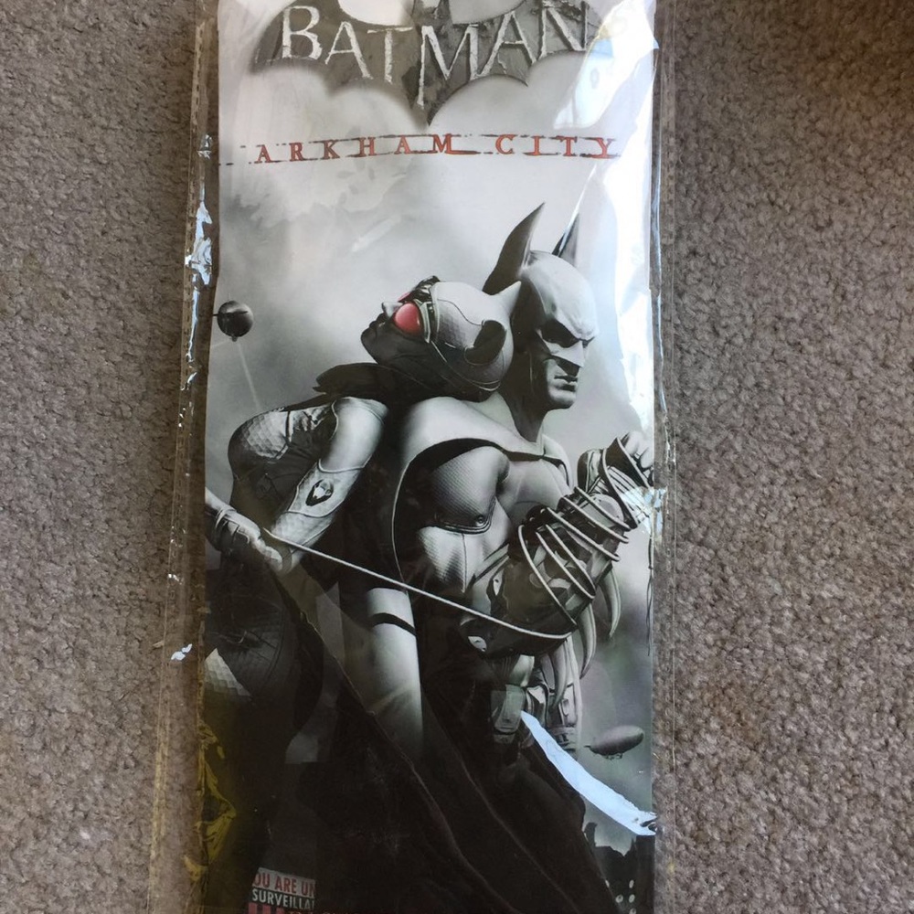 Batman and catwoman water bag